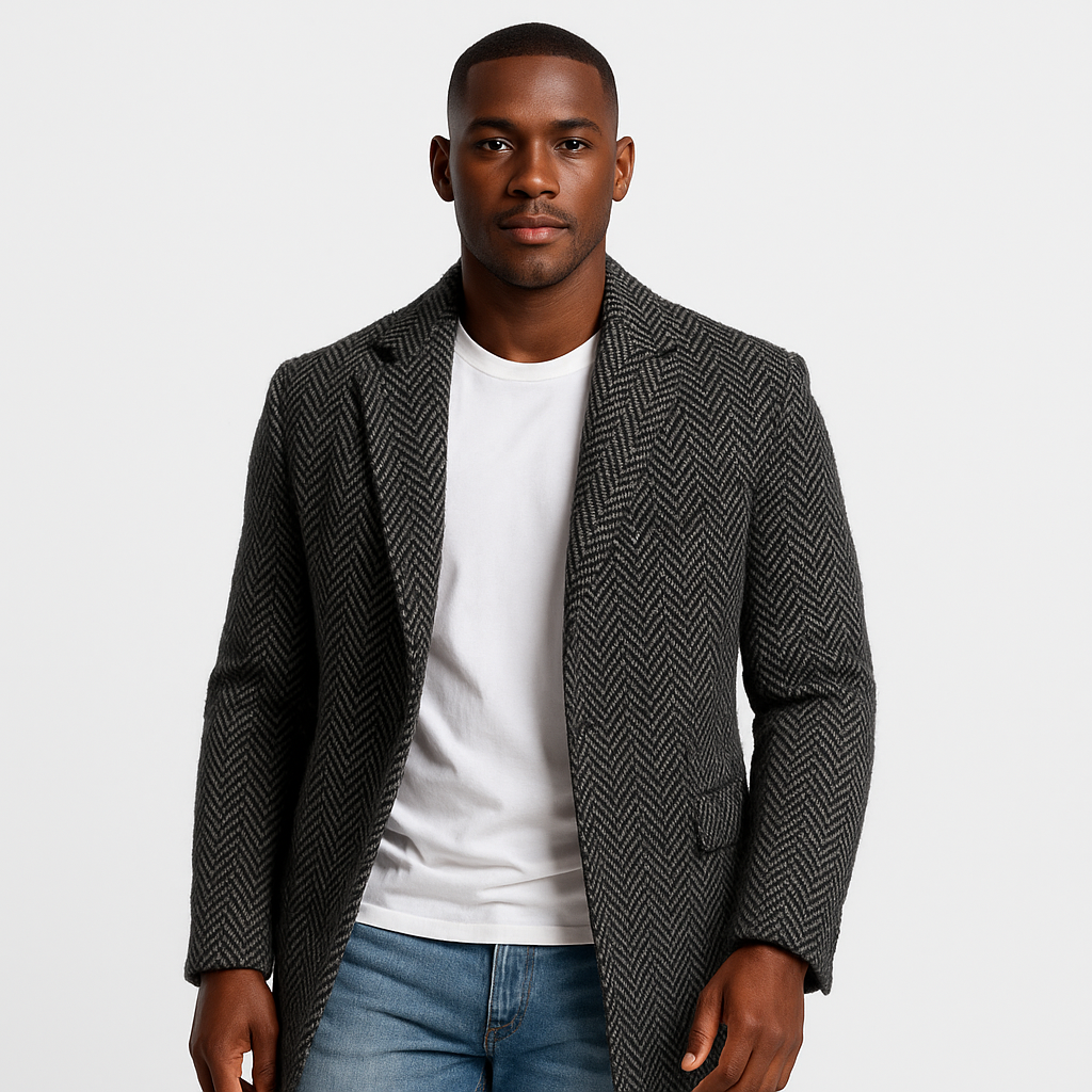 Mens Herringbone Overcoat for Every Occasion