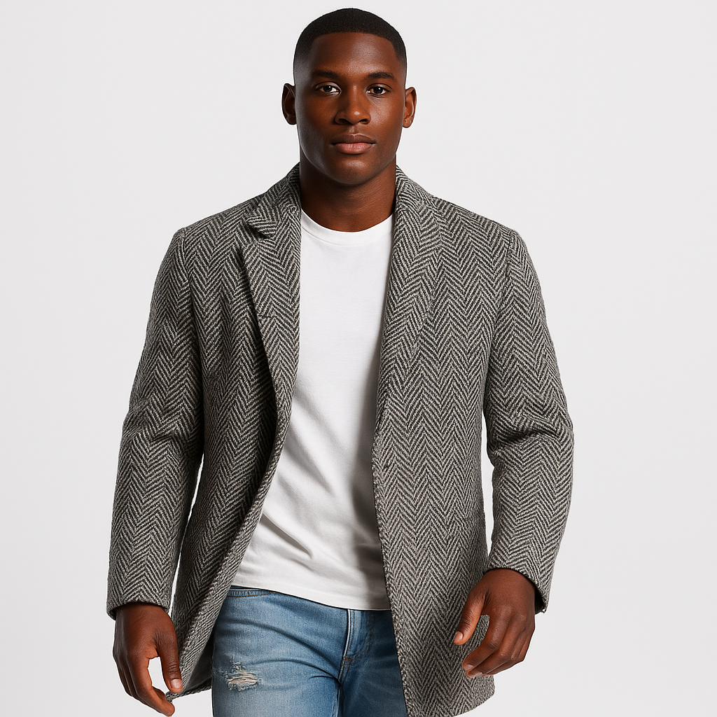 Mens Herringbone Overcoat for Every Occasion