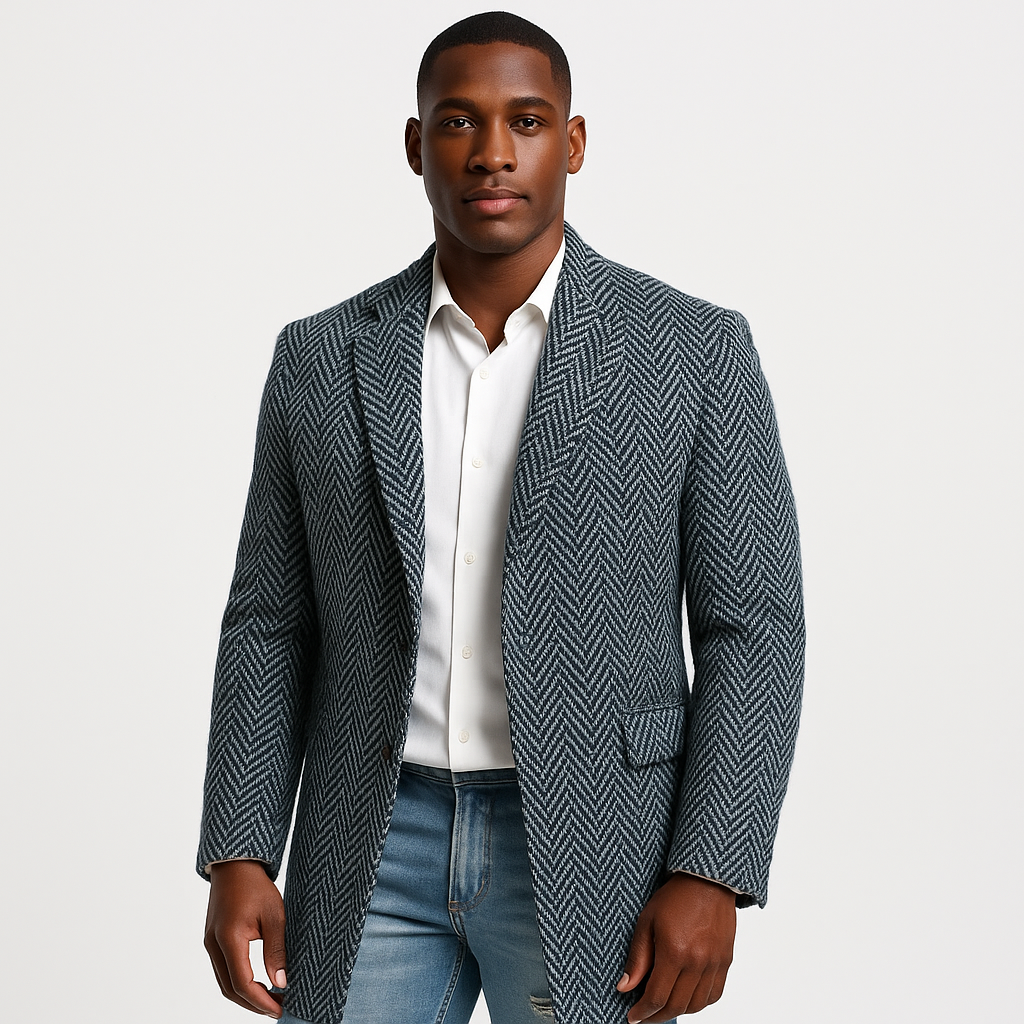 Mens Herringbone Overcoat for Every Occasion